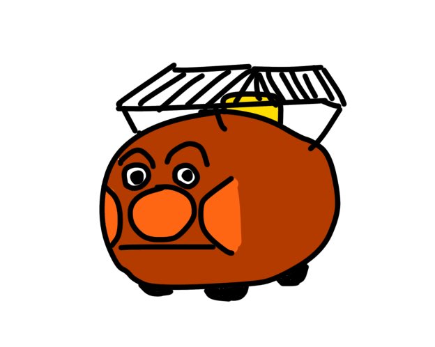 yahou5's tweet image. 多様化する脅威に対抗して原型を失うアンパンマン号