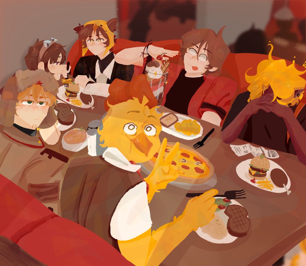 Refer_Ix's tweet photo. Brooo nmms no pense que un dibujo fuera a llegar a ser canon en el futuro 
Quiero agradecerles a todos por.... literalmente todo (los quiero comunidad♥️)
(Leer alt<-- :D!) https://t.co/rM0EEo69yf