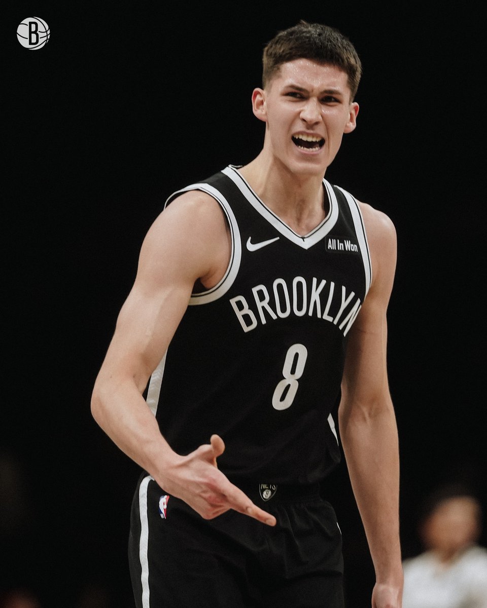 Egor Dëmin tonight vs MIL:
📊 17 PTS | 3 REB | 3 AST | 2 STL | 6-8 FG