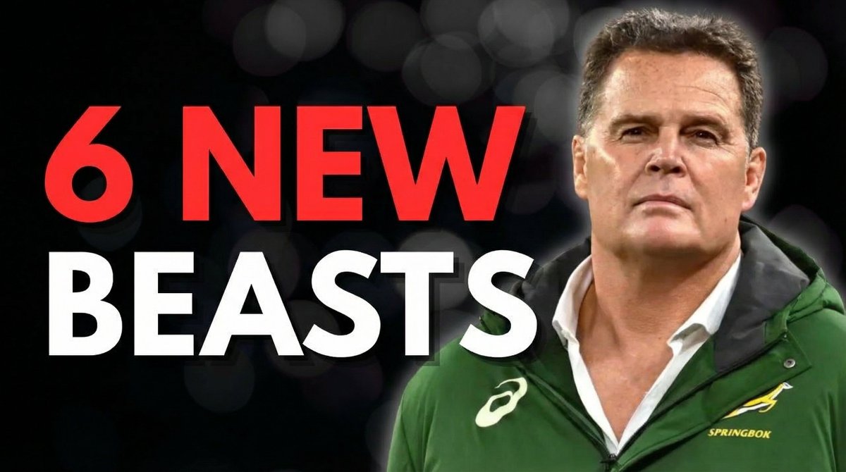 superhuman82's tweet photo. New Video Alert! Springboks Front Row CRISIS to MASTERCLASS: Rassie Reloads with Louw, du Toit &amp; Fouché! 

Watch now: https://t.co/UCK4RdG8TT

#Springboks #RassieErasmus #FrontRowCrisis #WilcoLouw #ThomasDuToit #NeethlingFouche #RWC2027 #RugbyNews #Rugby2025 https://t.co/qltk1T3XTs