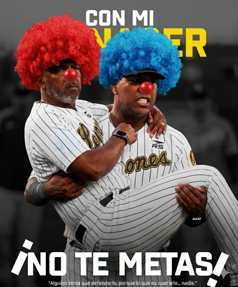 NotEmiru_16's tweet photo. @leones_cbbc Les metieron 7 carreras en un solo inning, el bullpen fue muy espantoso y Jose Malguacil alías señor con guantes anda celebrando con su marido Salvador y su mejor amigo Luis Flojo, vayanse todos por favor, que no quede ni uno y no pasen más vergüenza #FueraAlguacil #FueraSojo https://t.co/EWb04BfDOZ