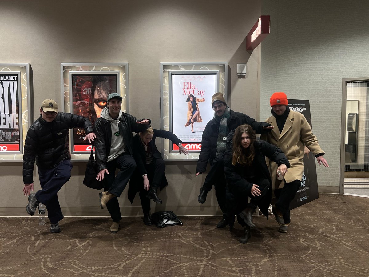 ralter's tweet image. Ella with the fellas