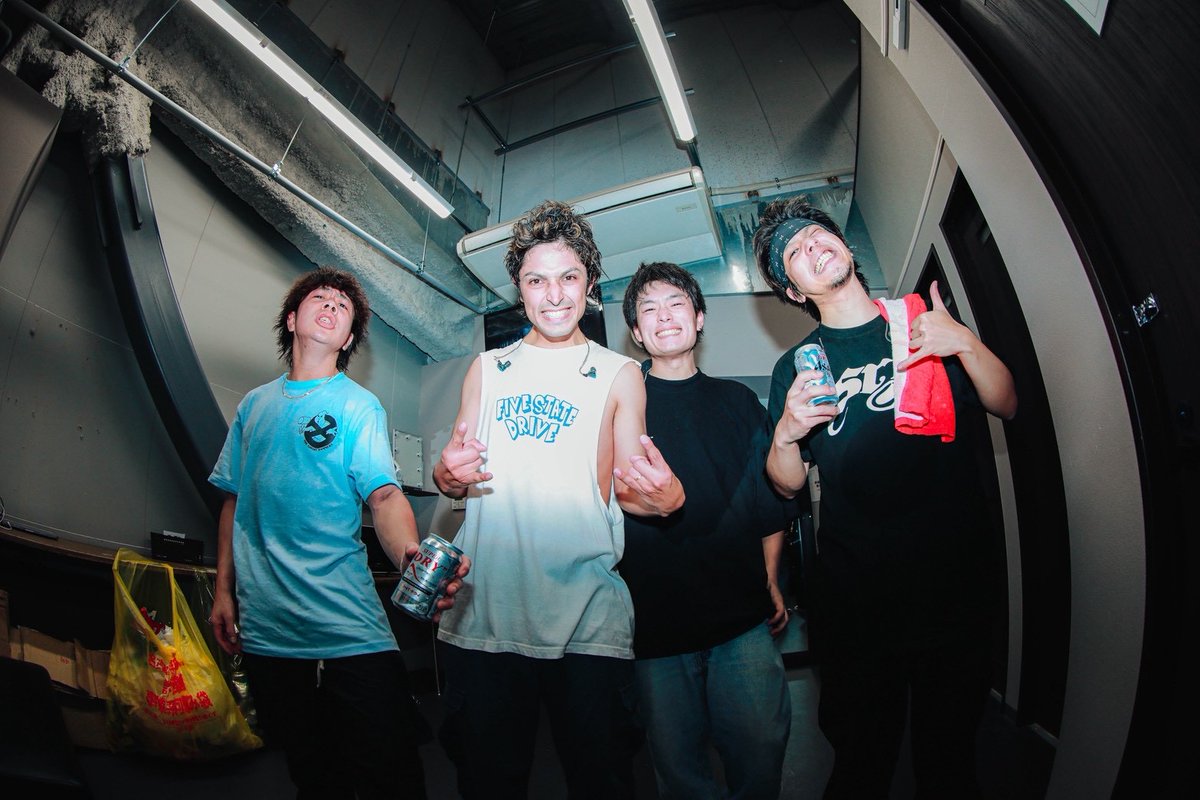 Takuya/Gorilla@FIVE STATE DRIVE tweet media