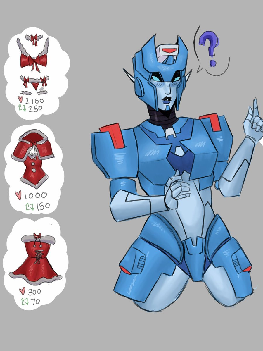 eyep3ach's tweet image. A Christmas surprise for chromia, can we make it? 
#transformers