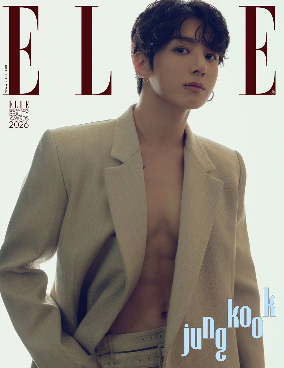 📣 UPDATE

Snippet of Jungkook's interview for his January 2026 issue for Elle Korea:

“I love Bleu de Chanel because it expresses masculinity in a non-forcefully crafted way, but just as is. It's a scent that naturally reveals its presence without even trying to show off at all,