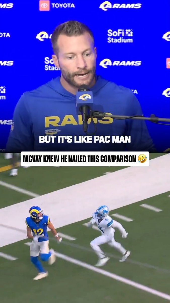 Puka = Pac-Man 😅 @RamsNFL
