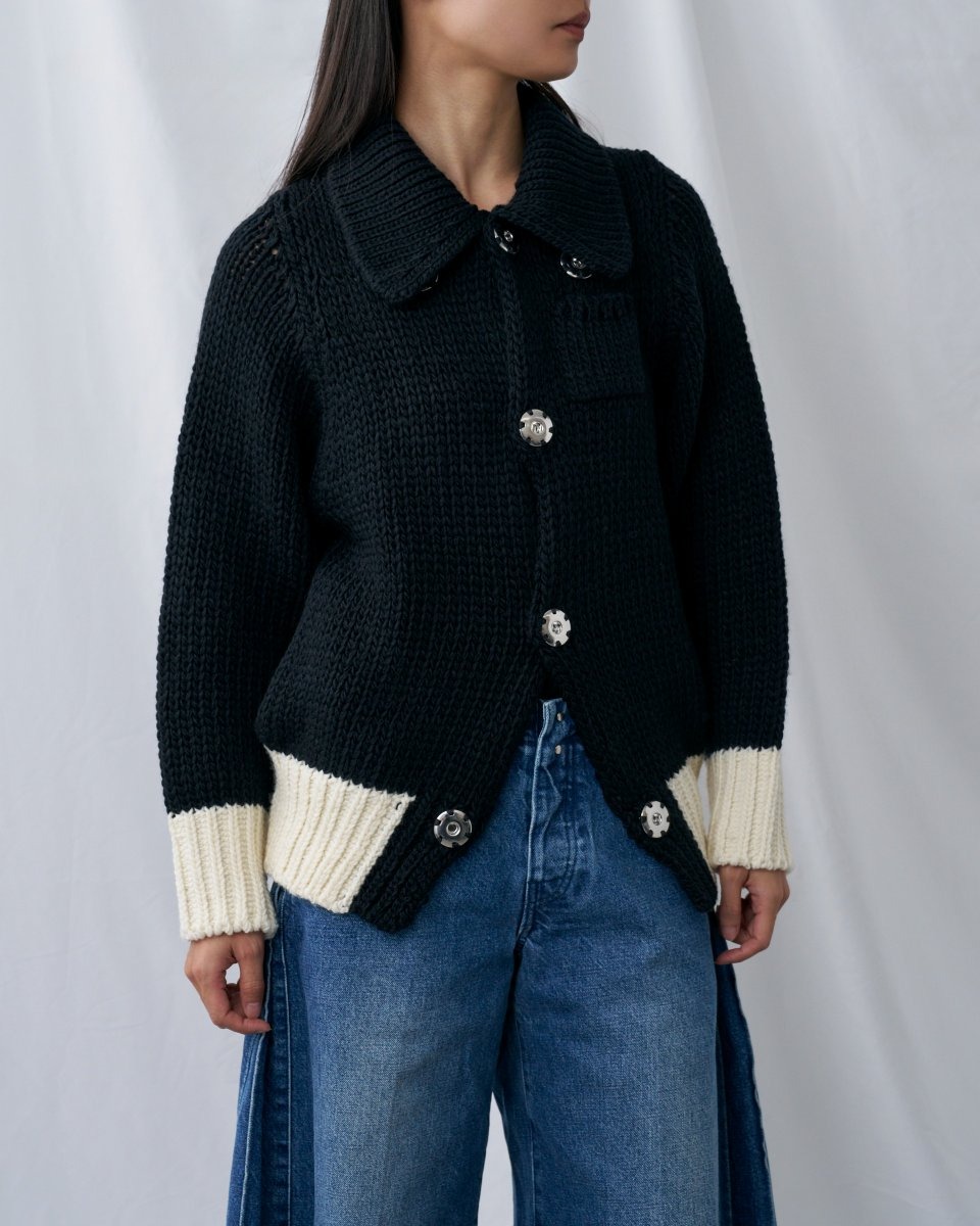 ouat 001 カーディガン OUAT】ニューカーディガン | ブラウン | 日本製 ニット | F/STORE