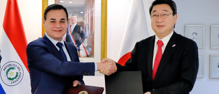 Los gobiernos de la República del Paraguay y del Japón suscribieron el Acuerdo de Promoción y Protección Recíproca de Inversiones (APPRI), con el objetivo de fortalecer las relaciones económicas mediante un marco jurídico moderno, equilibrado y seguro para las inversiones mutuas.
