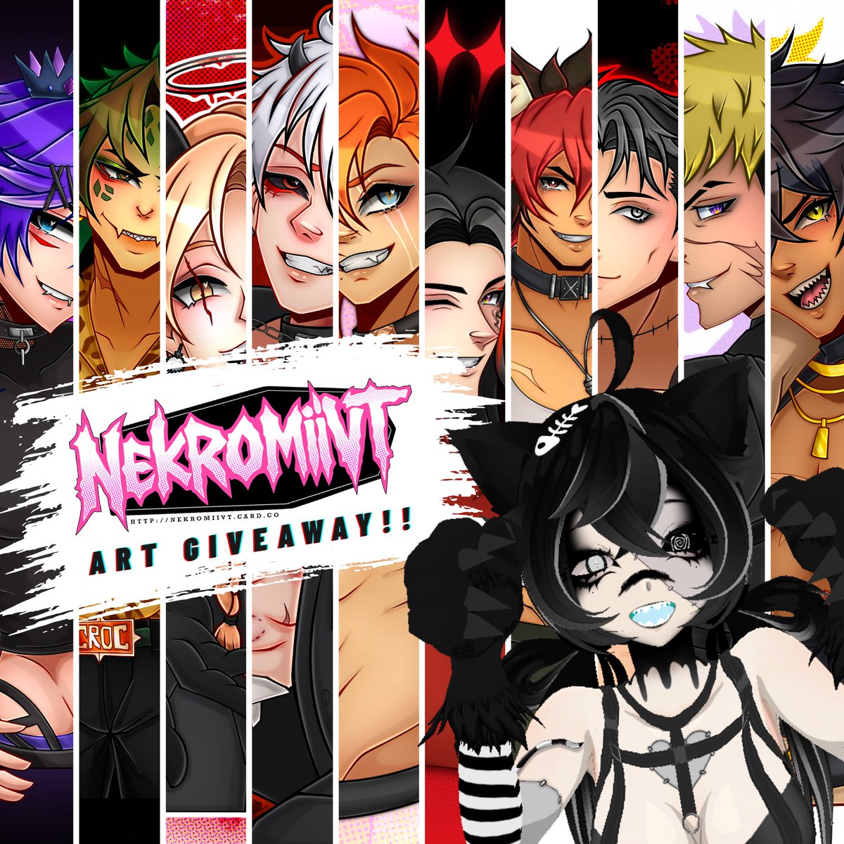 ✦ 𝗙𝗥𝗘𝗘 𝗔𝗥𝗧 𝗚𝗜𝗩𝗘𝗔𝗪𝗔𝗬 ✦

《《《 ROUND 2 !! 》》》

► 1 winner gets their oc / vtuber / oshi drawn for 𝗙𝗥𝗘𝗘!!

》18+ Only!! / Follow, Like + RT / Comment your png !!

Winner picked 01 / 01 / 26 !!

#artgiveaway #artmoots