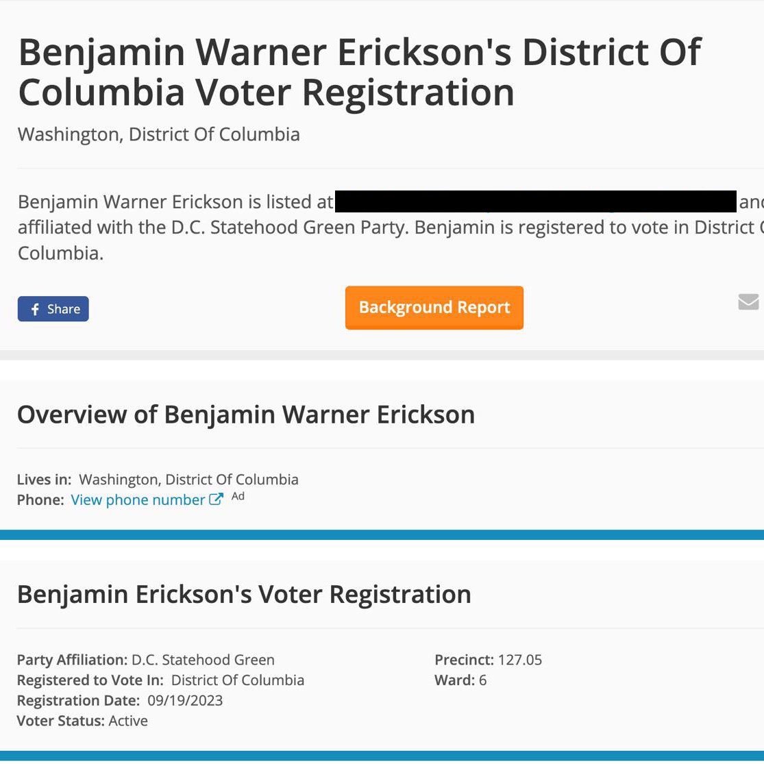 The individual detained in connection with the shooting at Brown University has been identified as Benjamin Erickson.

According to what is alleged to be his LinkedIn profile, Erickson listed his interests as “Civil Rights,” “Social Action,” “Gender Equity,” and “Refugee and