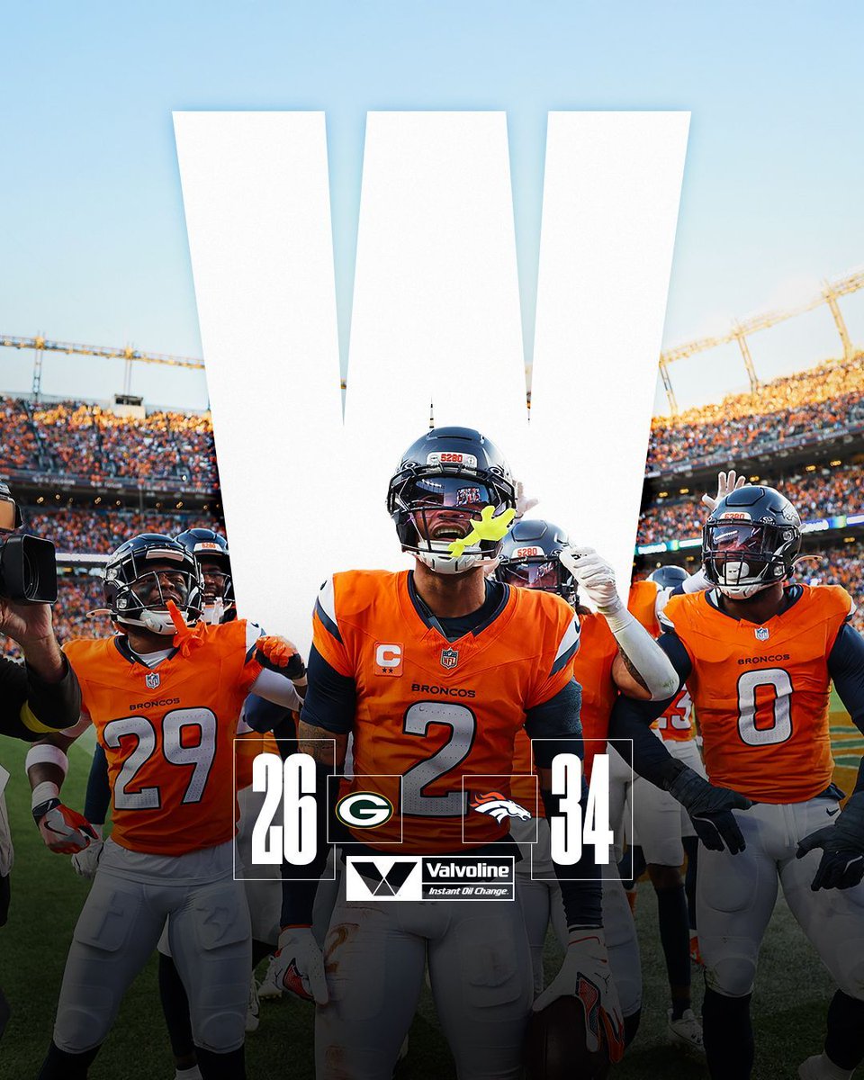 Broncos's tweet image. Mile High City Dubs &amp;gt;&amp;gt;&amp;gt;