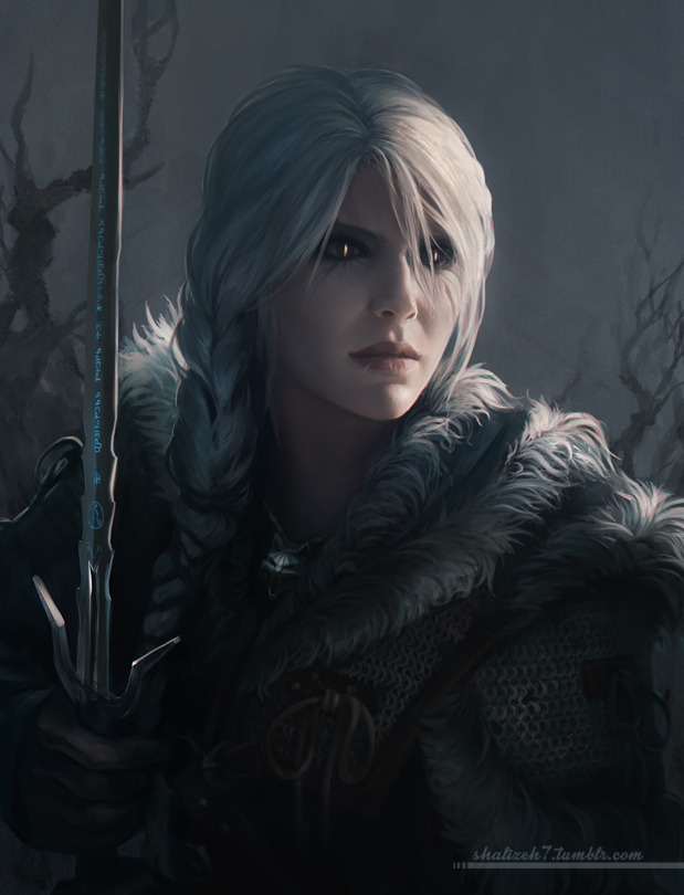 WitcherHour's tweet photo. Ciri art 😀👍
Source: shalizeh7 (artist) https://t.co/XnjAdLR3Hd