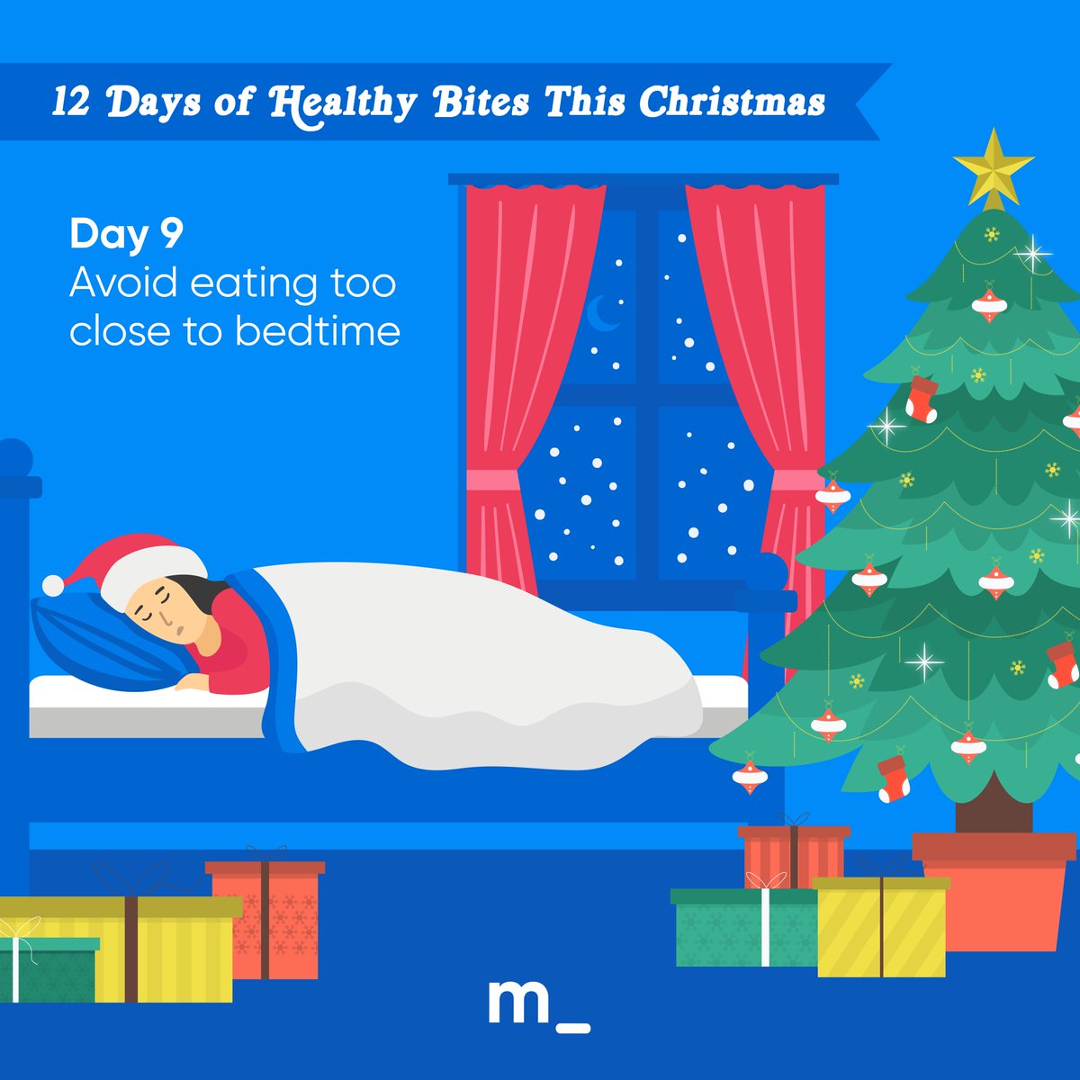Eating too close to bedtime can affect digestion and disturb your sleep. Give your body time to settle so you can rest well this holiday season. 🌙✨ #Medgate #HealthyHolidays #BetterSleep #HolidayWellness #HealthyHabits