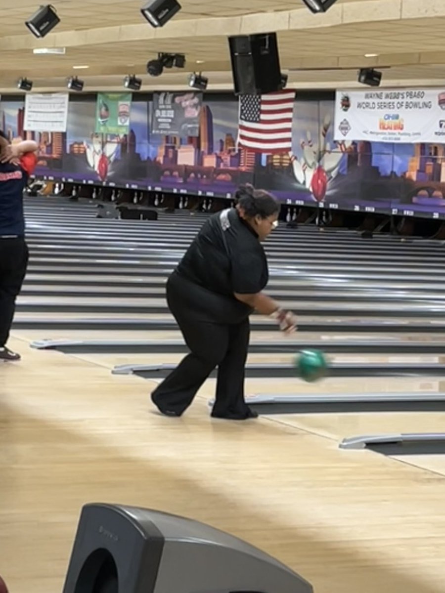 CoachScottKirby's tweet photo. #International girls #Bowling beat Independence 1348-483 Thursday! The Lions were led by Mamadi’s 243 series, Kalex’s 247 series &amp; Raeden’s 273 series. Click here to support. https://t.co/AtsBJqVHIu https://t.co/kkgoQhSr5O