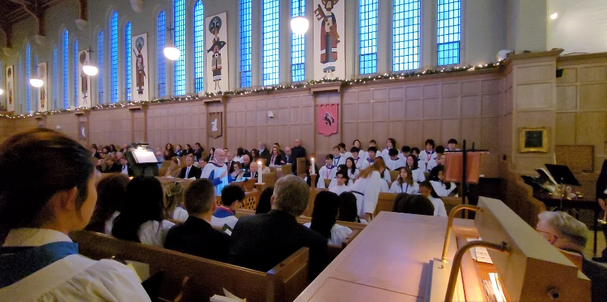RmillsR's tweet photo. A few glimpses at today's 2nd TCS Carol Service - marking 100 years of these celebrations at the School on the Hill. As always, grateful to work with so many talented young musicians! https://t.co/KV7zor0Rg0
