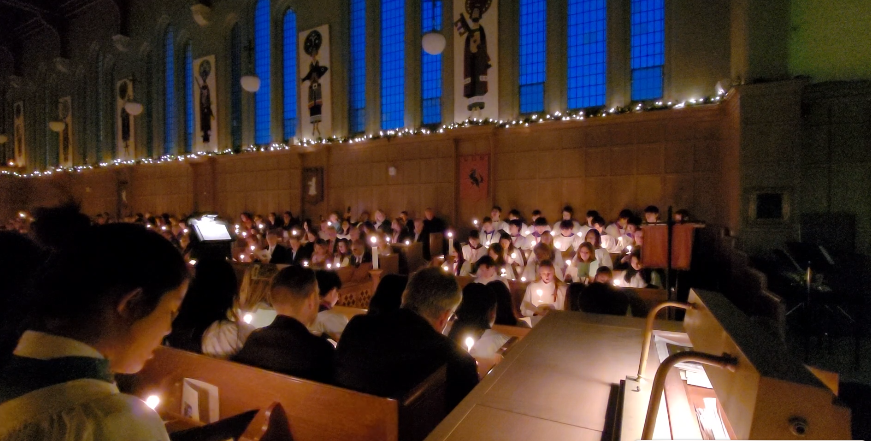 RmillsR's tweet photo. A few glimpses at today's 2nd TCS Carol Service - marking 100 years of these celebrations at the School on the Hill. As always, grateful to work with so many talented young musicians! https://t.co/KV7zor0Rg0