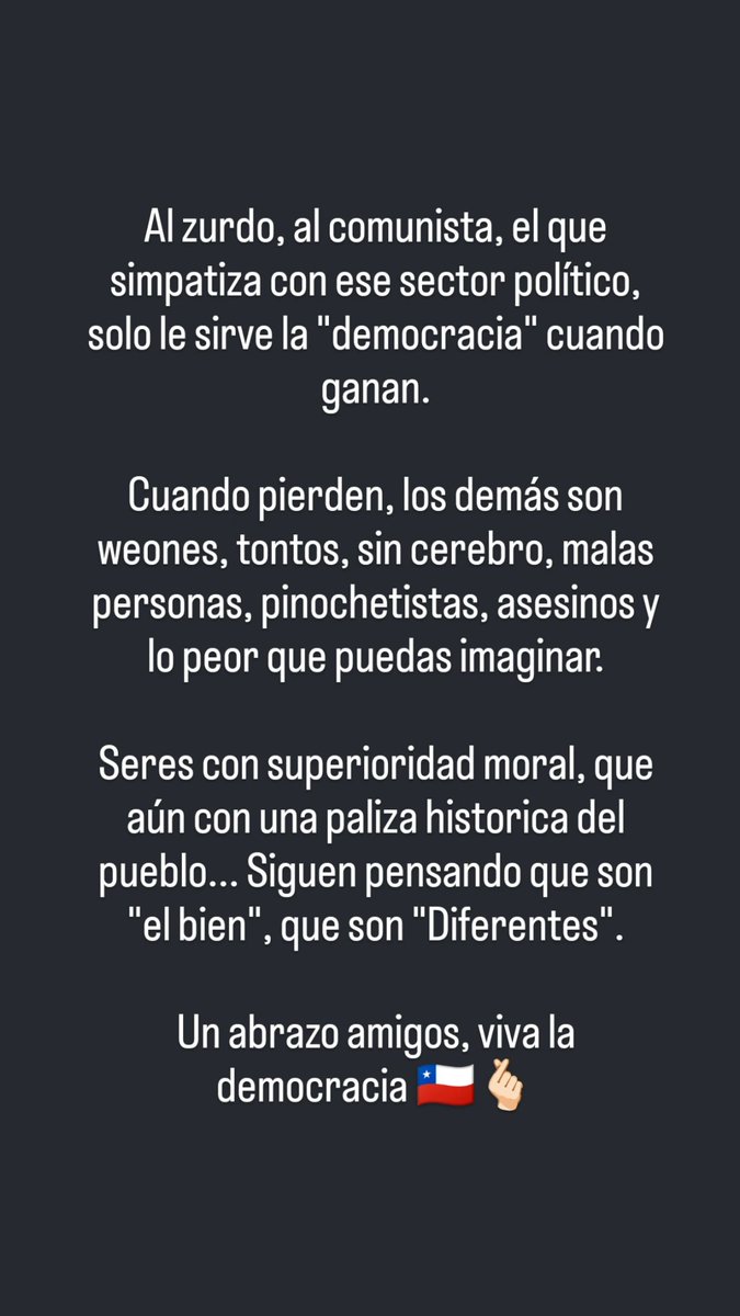 SebaTC_'s tweet image. Viva la democracia. Siempre. Aunque no sea el resultado que esperamos. Somos el mejor país de #Chile #Iquique 🇨🇱🫰🏻