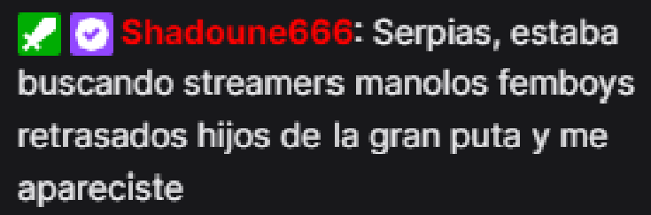 IJusLither's tweet photo. que cojones dice shadoune tío??💀 https://t.co/a7SXtM1Asa