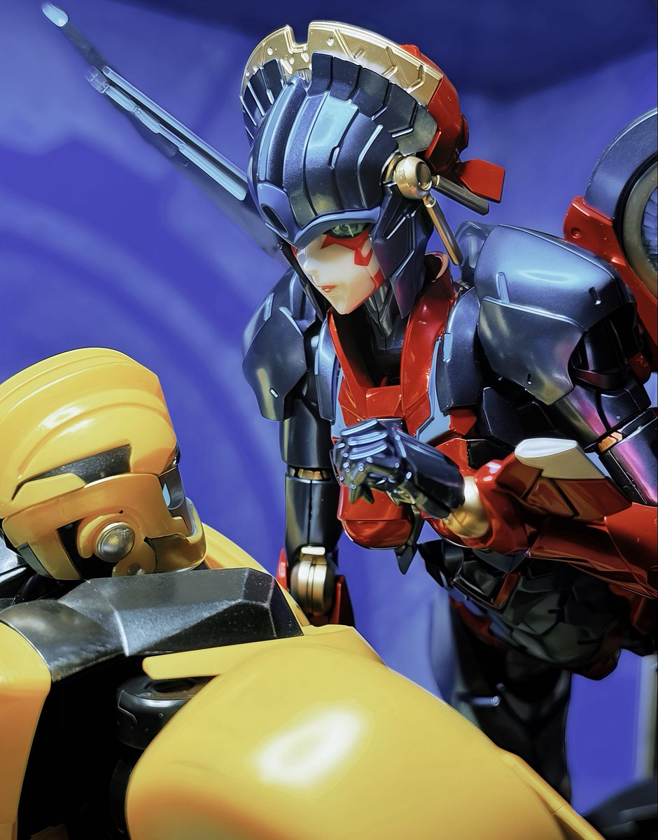 targetluckyS's tweet photo. “Shall we?”
“You know I don’t dance…Alright. Fine!”
“I’ve lost my best friend in the whole universe.”
“I missed you, Windblade.”
(Just pretend these toys are Cyberverse, I like them better than the real Cyberverse ones.)
#windbee https://t.co/lXw4v75QX5