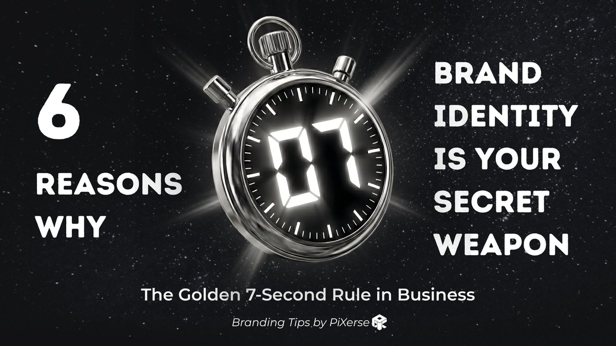 PixStdio's tweet photo. Does a Brand's "Look" Really Matter That Much? 🤔

You get 7 seconds to make a first impression. That instant glance at your logo or business card tells customers everything: "Is this company legit? Are they top-quality?"
👉 Brand Identity is the mirror reflecting your service quality and the value you deliver!

Stop losing sales just because you look "messy." Let PiXerse show you 6 undeniable reasons why having a killer "Look" is the key to survival! 👇

#BrandIdentity #Branding #BrandDesign #PiXerse