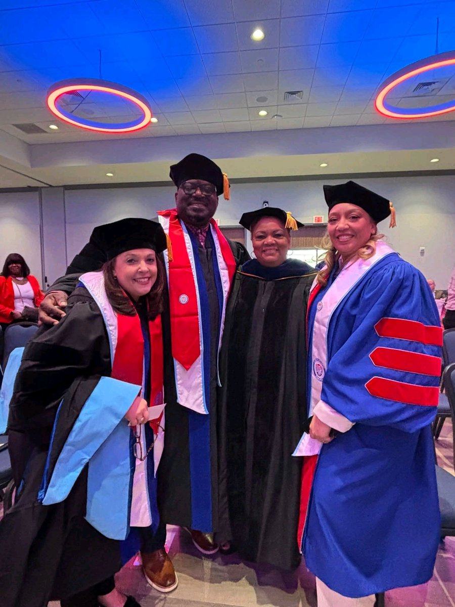masterteacher24's tweet image. Proud to be officially, Dr. Clark! @CobbSchools #lovetoleadhere