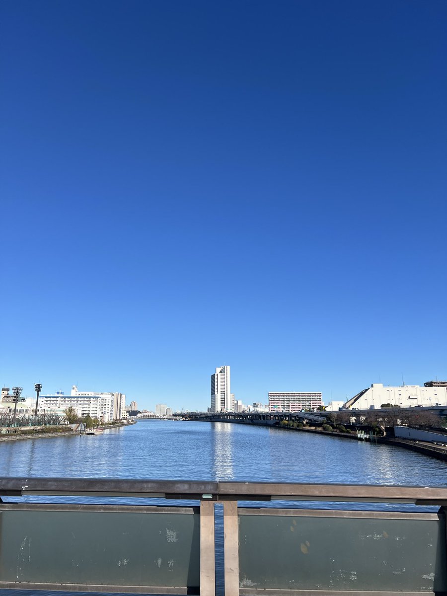 隅田川から