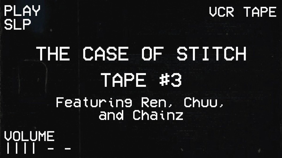 Tape 3 releases today! Featuring <a href="/rendrawsdisney/">Ren ||🐯📿VArtist & PNGtuber</a>, @hyuuchuu, <a href="/ChainzASMR/">Chainz⛓️‍💥|| VBingy</a>, and <a href="/WaglingtonVA/">Waglington Virginia</a>, in which some found footage goes horribly wrong.

youtu.be/4-8ZhvpRVk0