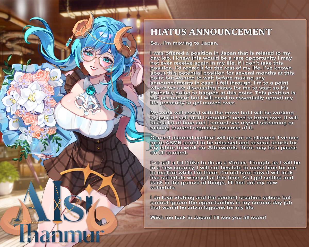 Alsi Thanmur⚖📜HIATUS ✧ ASMR Vtuber tweet media