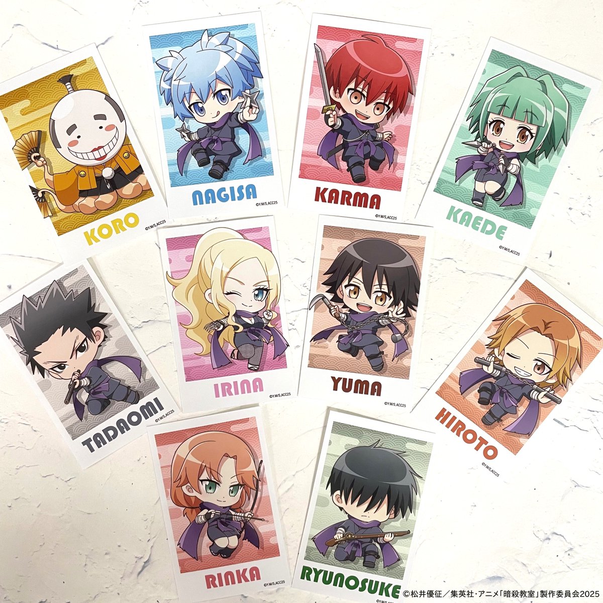 🏫商品紹介🏫／ 〈トレーディングミニブロマイド 全10種〉 描きおこし