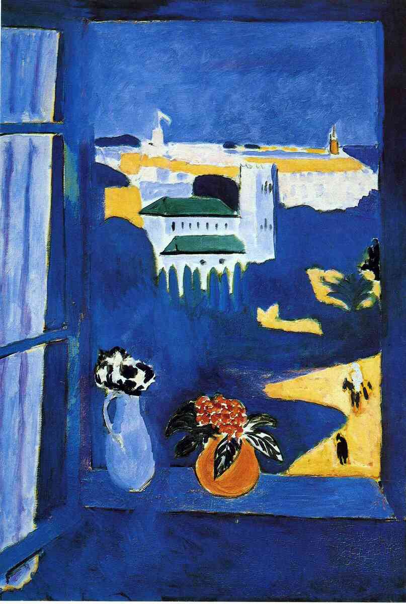 artistmatisse's tweet image. Landscape viewed from a Window, 1913 #artbots #matisse