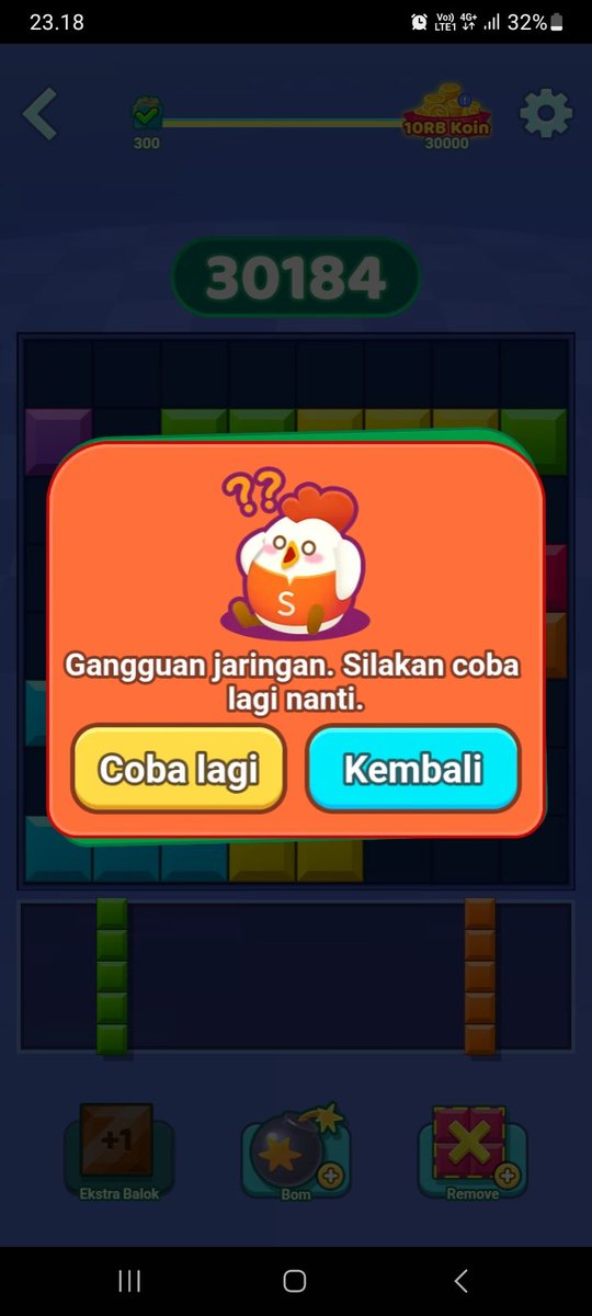 Gilang_kadut's tweet photo. @RacunBelanja Semalem main blockzi juga gak dpt koin padahal udah sampe 🙃🙂 https://t.co/9CK6OMSAbn