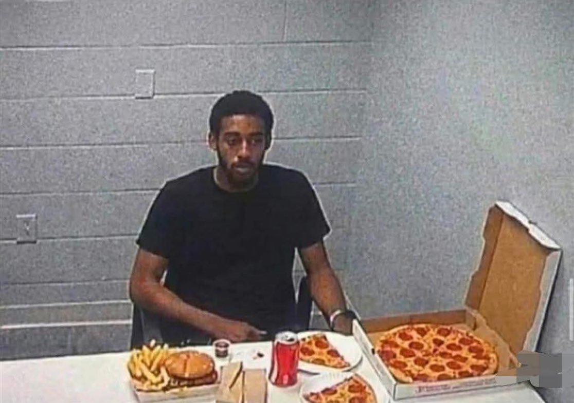 Man is going viral for interrogation photo