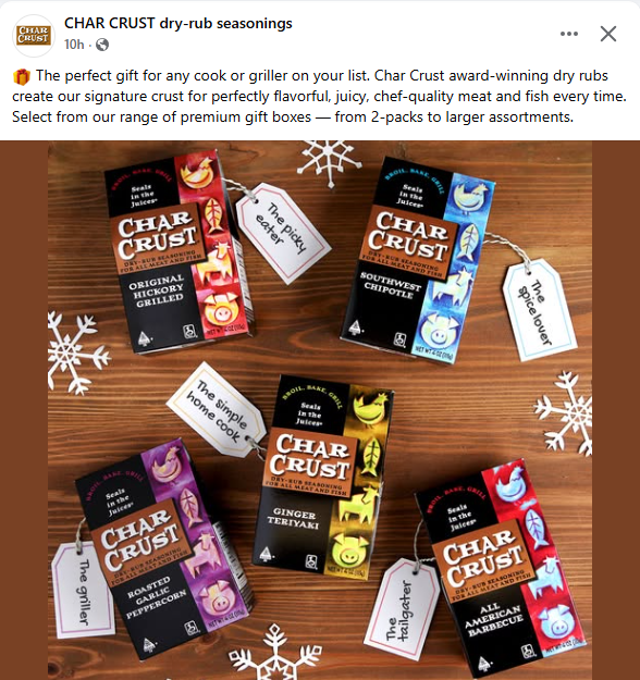 Looking for a unique Chanukah gift! Look for the cRc Kosher symbol on your favorite <a href="/CharCrust/">Char Crust</a> products! #kosher #grilling