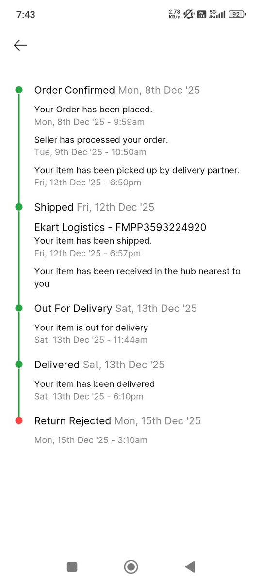 AnkitRaman10's tweet photo. Ordered a cycle helmet from @Flipkart, but received a completely different item. Initiated return the same day right after delivery, yet the return request was rejected. This is unacceptable. Requesting immediate resolution. #CustomerSupport #WrongItemDelivered @flipkartsupport https://t.co/dB8TJ3hSD7