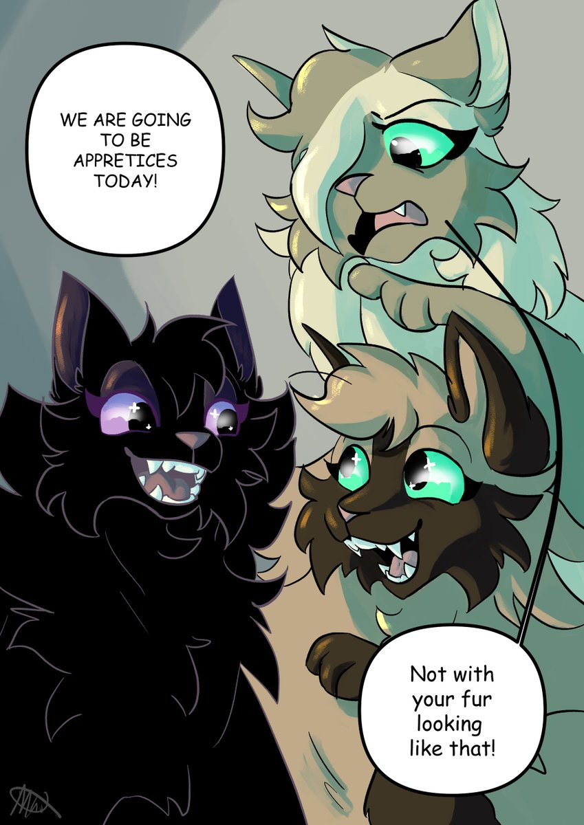 TheFallenMoonWC's tweet photo. Warrior - The Fallen Moon 🌖       

Part 1 - Chapter 1 - Page 15 https://t.co/3ZPFfGdr8n