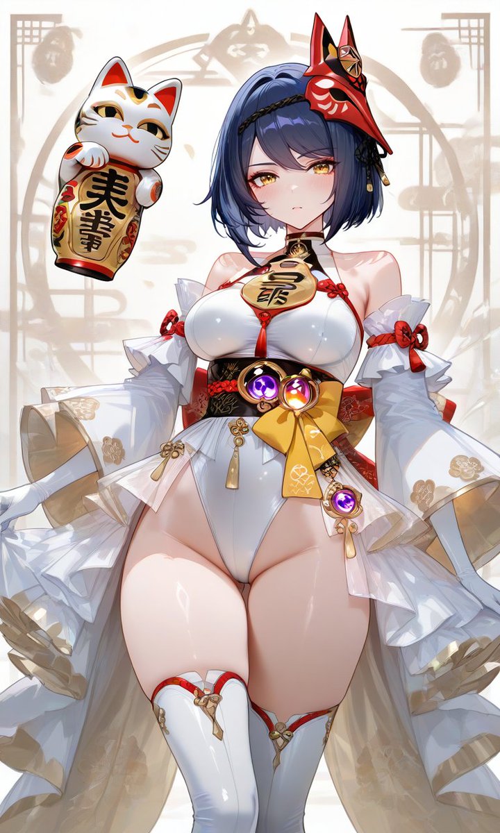 #SeductiveSundayᅠ 

Otro de mis personajes favoritos, Sara Kujoh de genshin impact

Mírenla, la general toa wonita , toa mimable y tsundere ñam

Me recuerda a <a href="/Brain_dead_Sara/">Kujou Sara (yuri month)</a> ... Ahh no se que le abra pasado pero era una muy buena rolplayer ... En fin 

Feli domingo!!