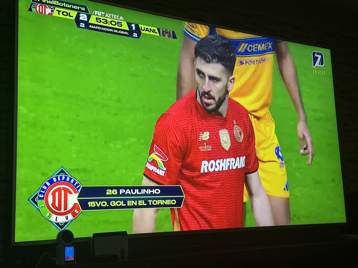 MEXLIBAN's tweet photo. Golazzzzo del Toluca 2-2 global https://t.co/YNhRQ5Pv1y