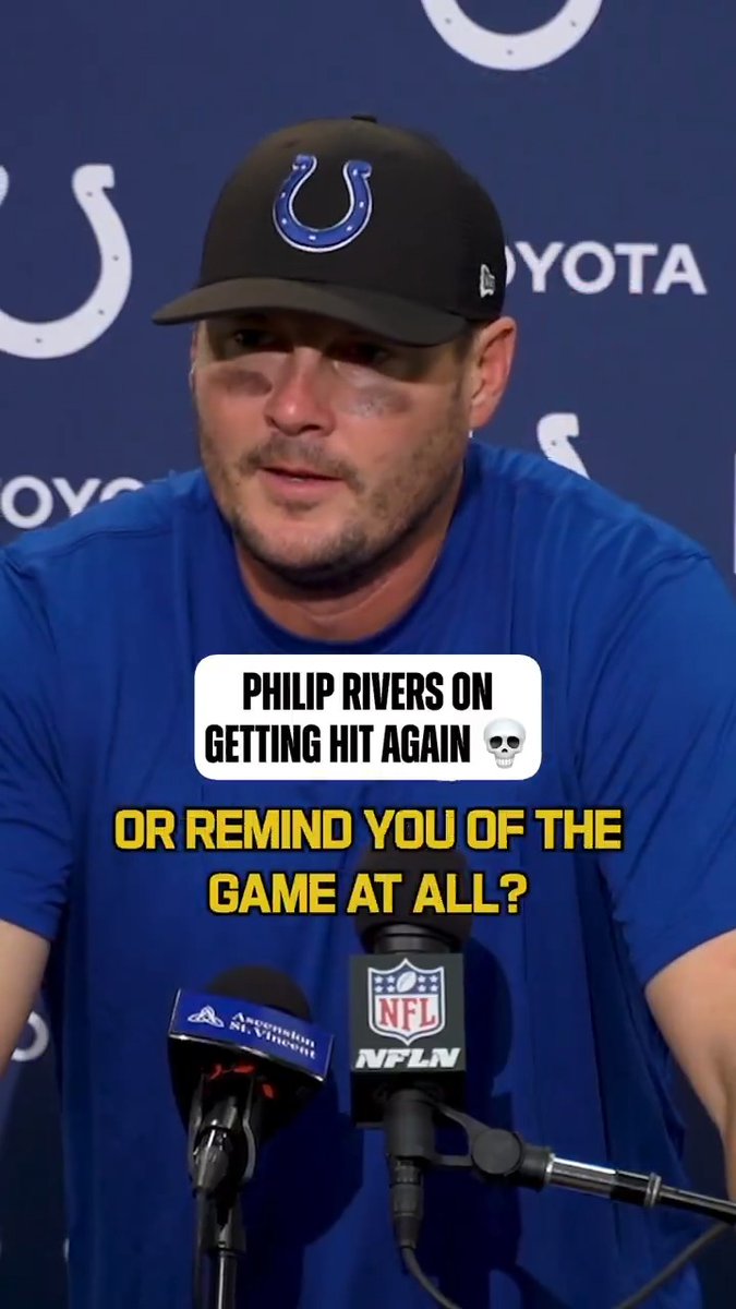 Philip Rivers just loves the game of football 🤣
