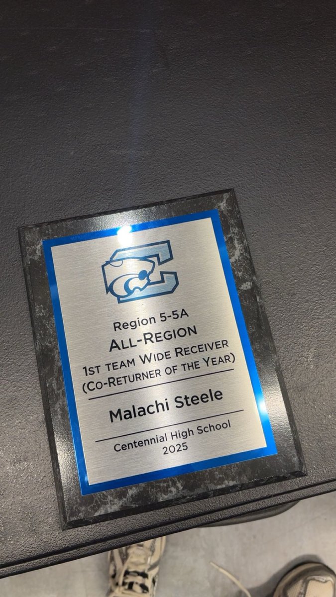 Msteele_3's tweet photo. blessed to be named all region 1st team WR and Co-Returner of the year!
@BurksBlitz 
@CSteele_4Gs 
@RileyElite3 
@CoachTBarr 
@chs_cougars_fb https://t.co/CRhNGH9nRo