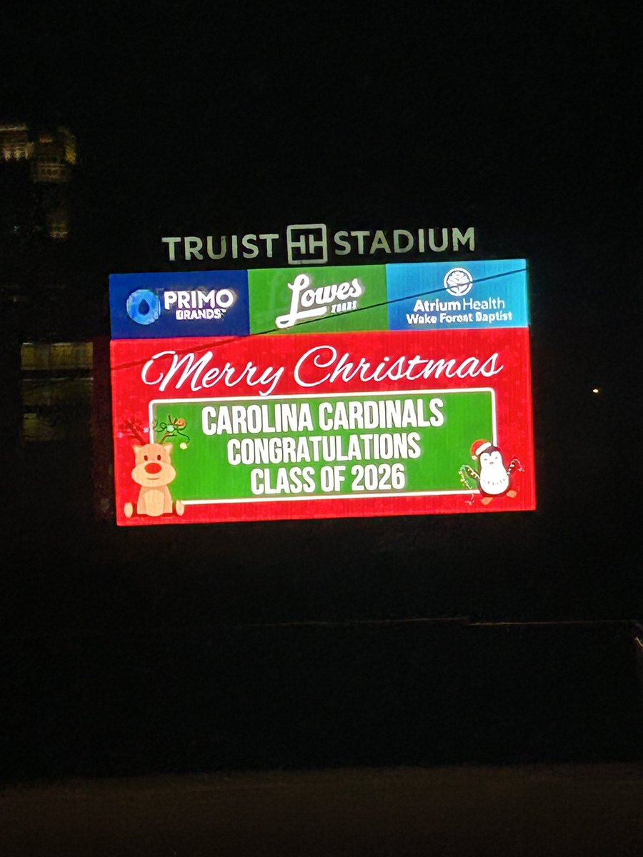 Carolina Cardinals Davie tweet media