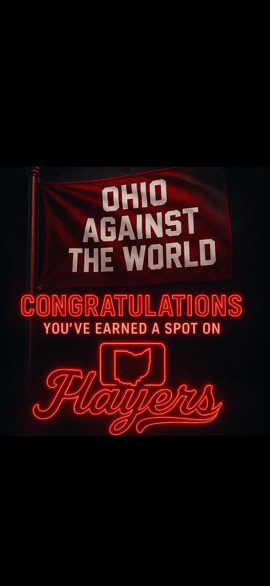 Honored to be selected to the <a href="/THE_OhioPlayers/">THE Ohio Players</a> team!!!!
#classof2029 #highschoolquarterback
<a href="/Crook36/">Coach Crook III</a>