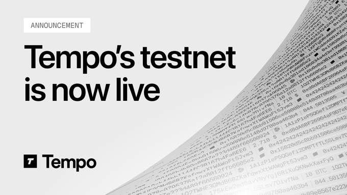 🔥Làm tiếp testnet <a href="/tempo/">Tempo</a>   các bác ơi, đơn giản chỉ tốn 10 phút biết đâu có bất ngờ.
✅ Tempo là một blockchain Layer 1, tập trung vào thông lượng cao và thanh toán bằng stablecoin, hướng tới các ứng dụng tài chính ngoài đời thực.  Tempo đã gọi vốn 500 triệu