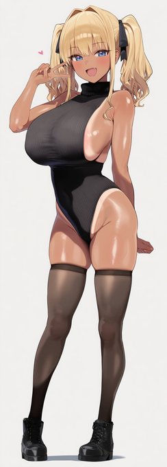 昔作った褐色ツインテギャルをV4.5でリメイク