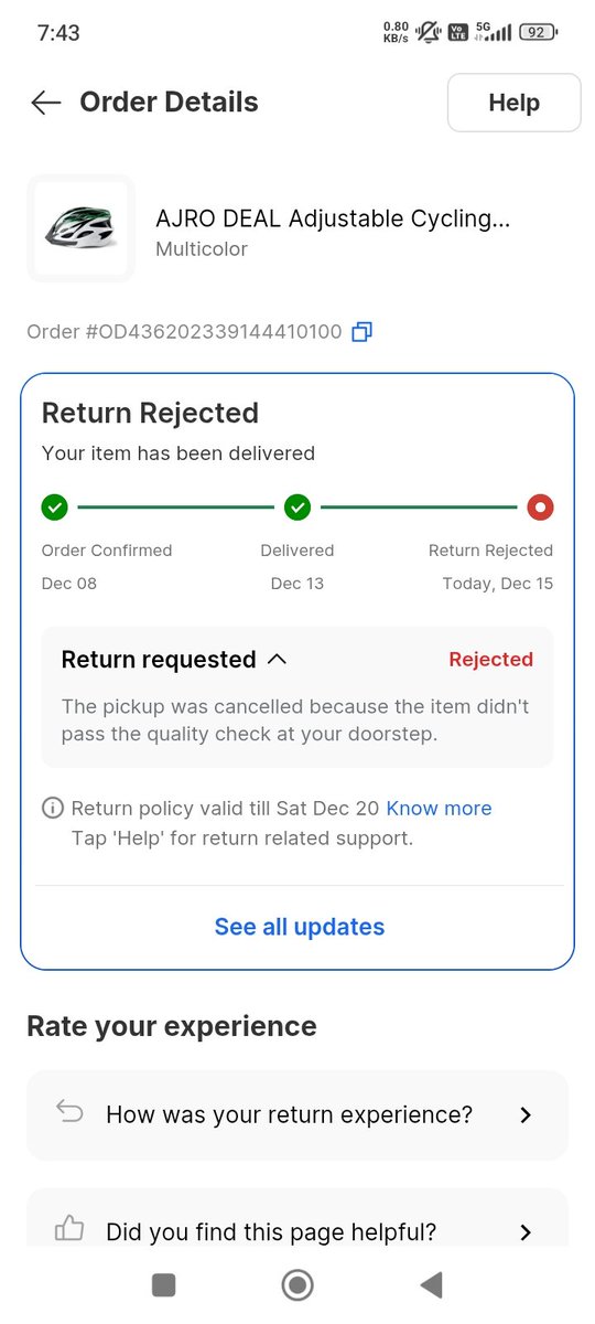 AnkitRaman10's tweet photo. I received a different item than what I ordered on @Flipkart. Despite raising the issue, @flipkartsupport is refusing to exchange the product. Requesting immediate resolution. @nch1915
@jagograhakjago #nch https://t.co/GYQbNVQMOE