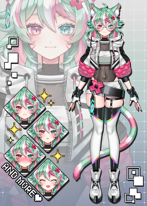 𝕂𝕒𝕫𝕒𝕟𝕪𝕒 () I have produced him Vtuber model art! Thank you for the commission #VGenComm
