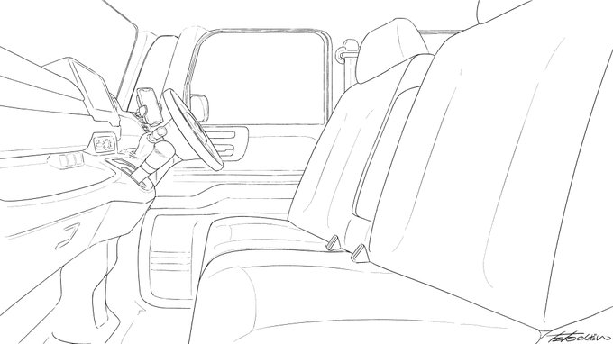 ドライブデートの始まりだ 