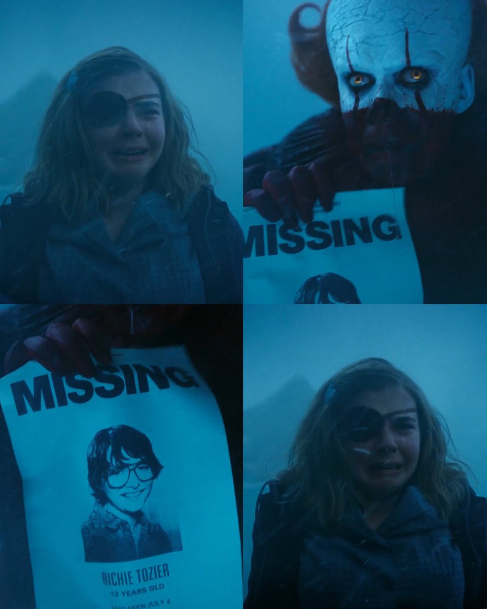 edsangui's tweet image. O PENNYWISE MOSTRANDO O RICHIE PRA MARGE ELA É MÃE DELE TÔ MUITO CHOCADO AAAAAA #ITWelcomeToDerry