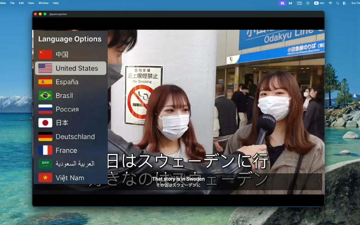 I was tired of videos without subtitles, so I built my own player powered by powerful local whisper model.

OKPlayer generates real-time subtitles locally on your Mac.
No cloud, no tracking, no network required.
If you watch a lot of foreign or subtitle-less videos, this might