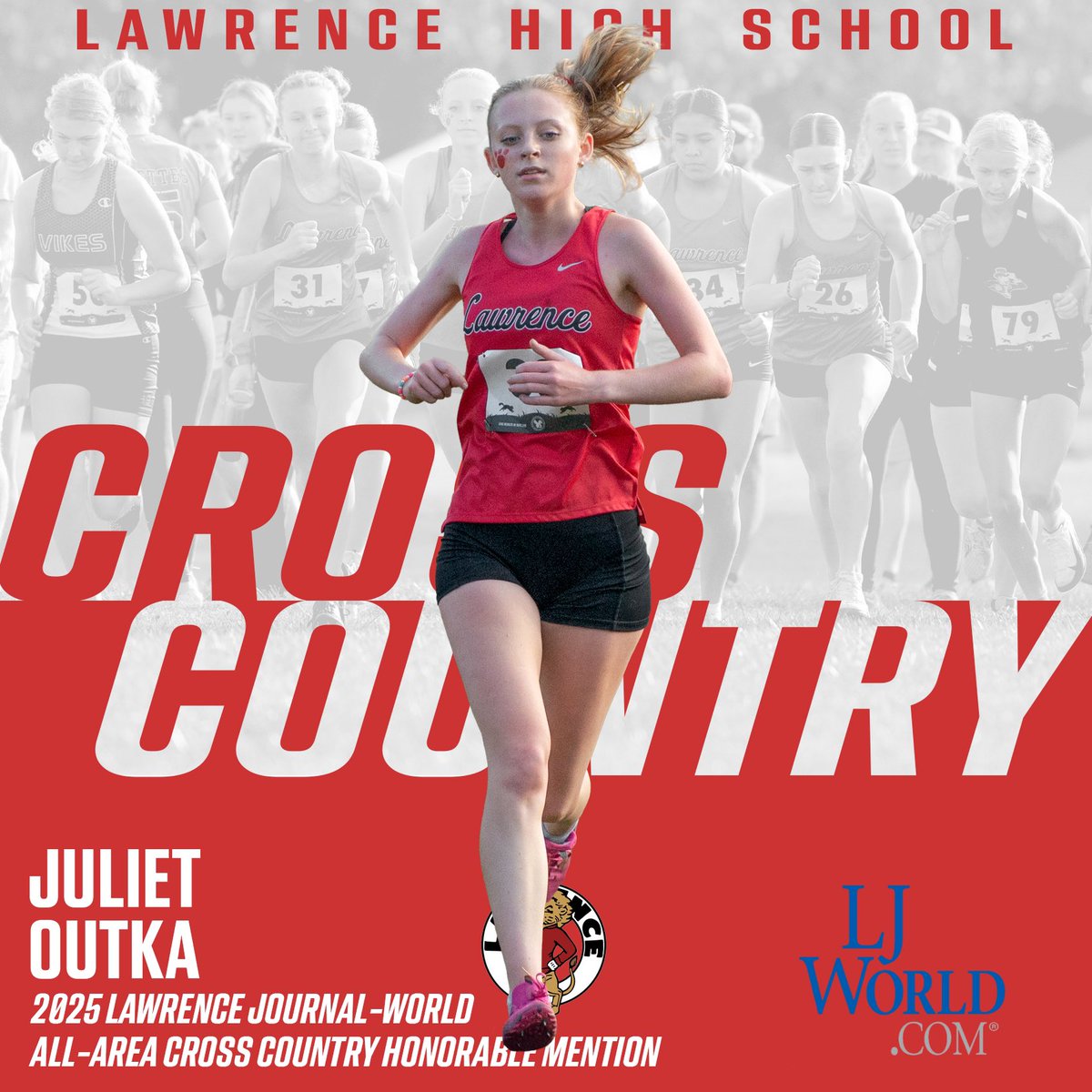 Lawrence High XC tweet media