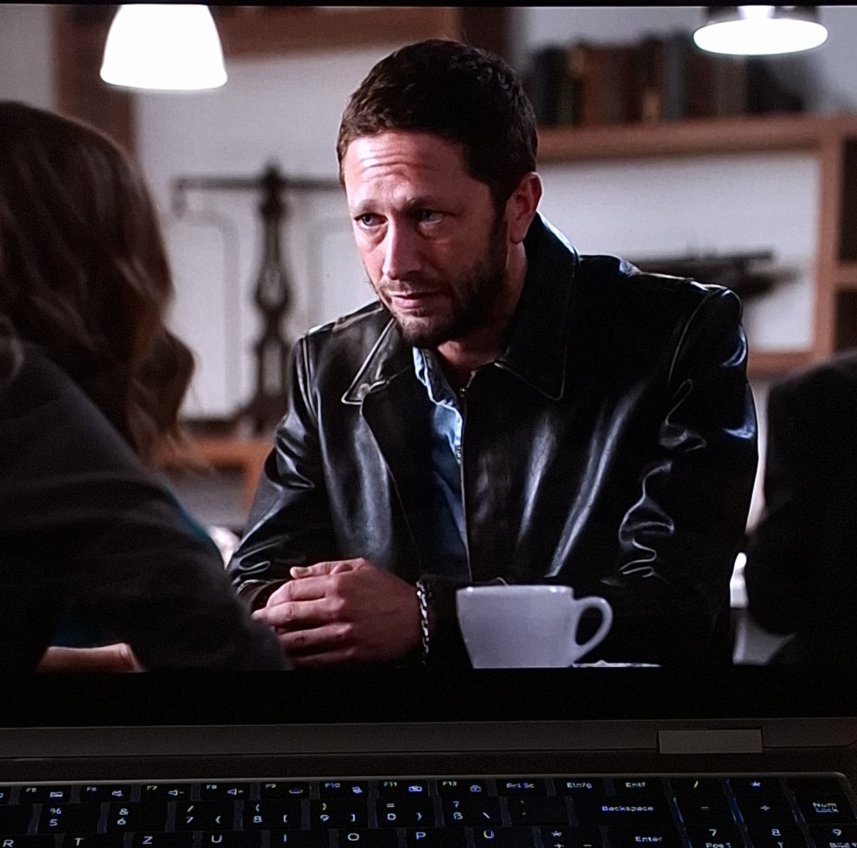 giirluncle's tweet image. he was three months pregnant with Richie Jerimovich here